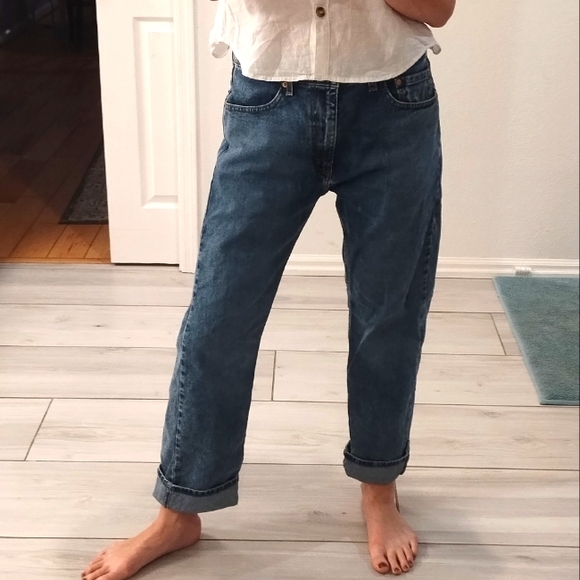 Levi's 505 Relaxed Jeans, Size W 33/L 30 - Picture 1 of 4